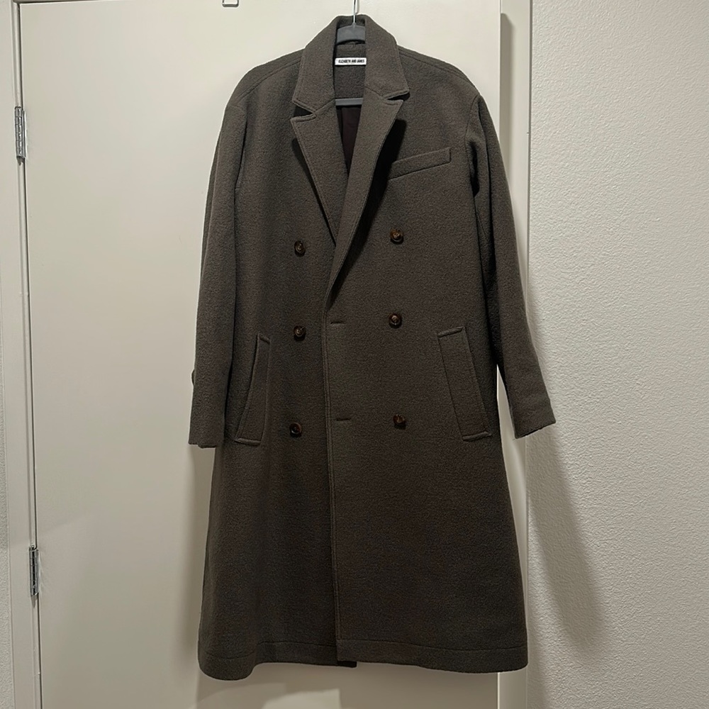 Elizabeth and James Wool Coat